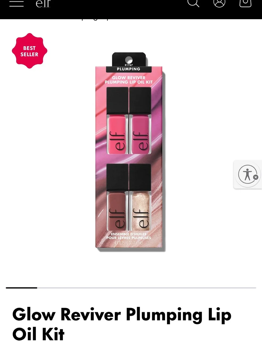 e.l.f. Glow Reviver Plumping Lip Oil Kit